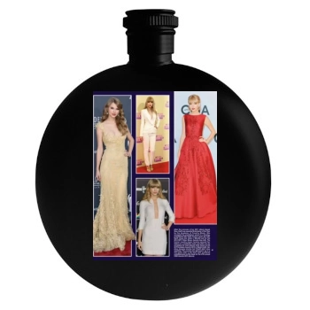 Taylor Swift Round Flask