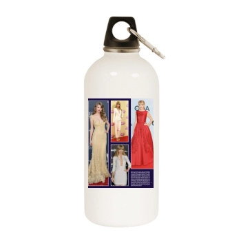 Taylor Swift White Water Bottle With Carabiner