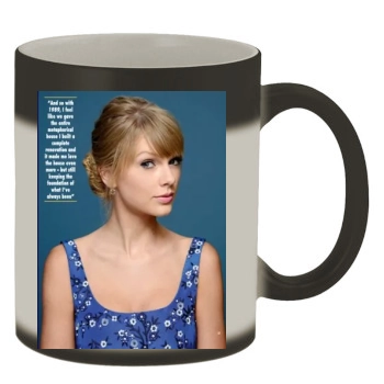 Taylor Swift Color Changing Mug