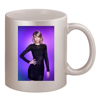 Taylor Swift 11oz Metallic Silver Mug