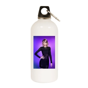 Taylor Swift White Water Bottle With Carabiner