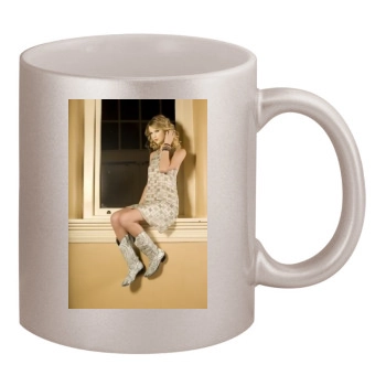 Taylor Swift 11oz Metallic Silver Mug