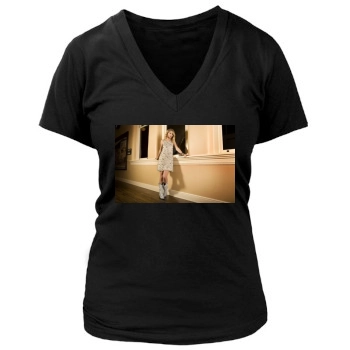 Taylor Swift Women's Deep V-Neck TShirt