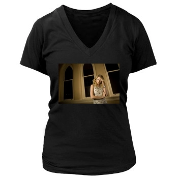 Taylor Swift Women's Deep V-Neck TShirt