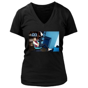 Taylor Swift Women's Deep V-Neck TShirt