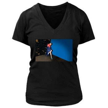 Taylor Swift Women's Deep V-Neck TShirt