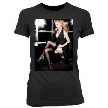 Taylor Swift Women's Junior Cut Crewneck T-Shirt