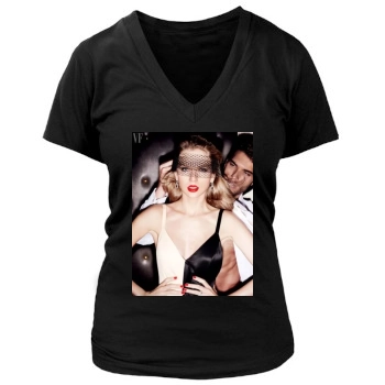 Taylor Swift Women's Deep V-Neck TShirt