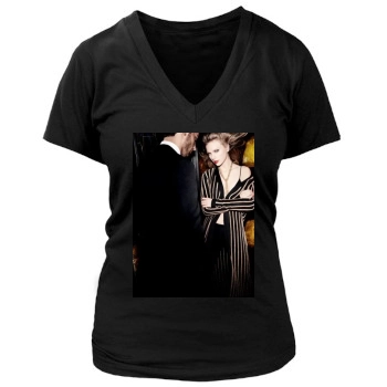 Taylor Swift Women's Deep V-Neck TShirt