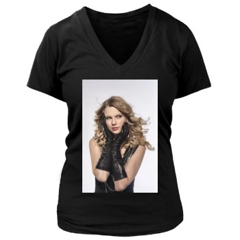 Taylor Swift Women's Deep V-Neck TShirt