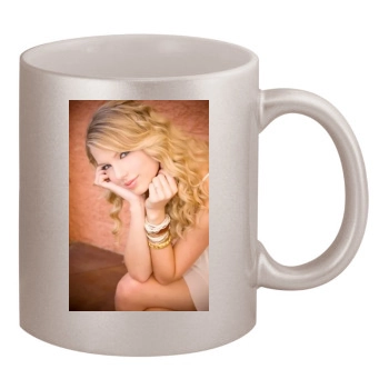 Taylor Swift 11oz Metallic Silver Mug