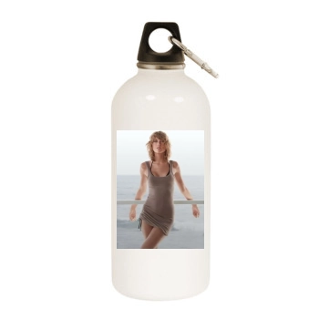 Taylor Swift White Water Bottle With Carabiner