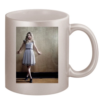 Taylor Swift 11oz Metallic Silver Mug