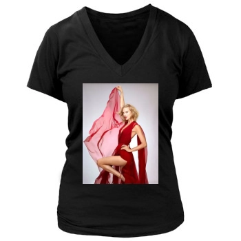 Taylor Swift Women's Deep V-Neck TShirt