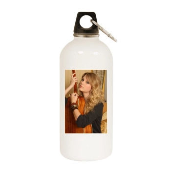 Taylor Swift White Water Bottle With Carabiner