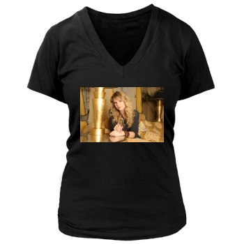 Taylor Swift Women's Deep V-Neck TShirt