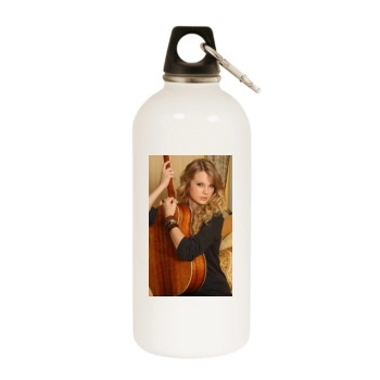 Taylor Swift White Water Bottle With Carabiner