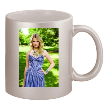 Taylor Swift 11oz Metallic Silver Mug