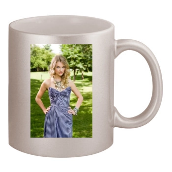 Taylor Swift 11oz Metallic Silver Mug