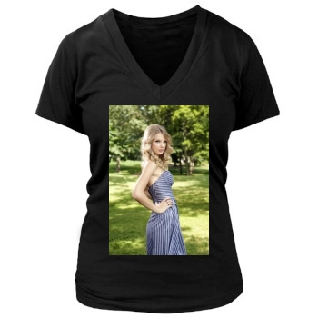 Taylor Swift Women's Deep V-Neck TShirt