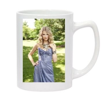 Taylor Swift 14oz White Statesman Mug