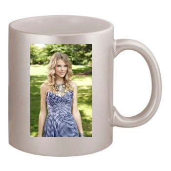 Taylor Swift 11oz Metallic Silver Mug