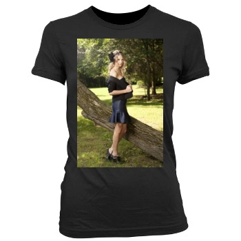 Taylor Swift Women's Junior Cut Crewneck T-Shirt