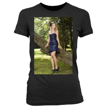 Taylor Swift Women's Junior Cut Crewneck T-Shirt