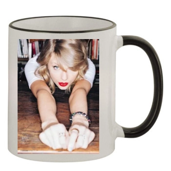 Taylor Swift 11oz Colored Rim & Handle Mug