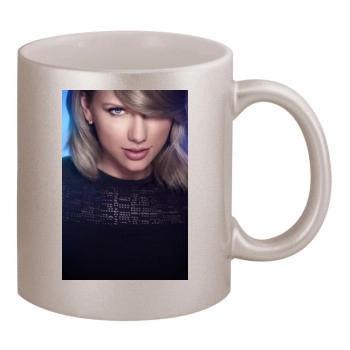 Taylor Swift 11oz Metallic Silver Mug