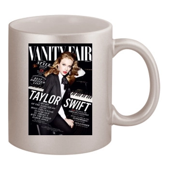 Taylor Swift 11oz Metallic Silver Mug