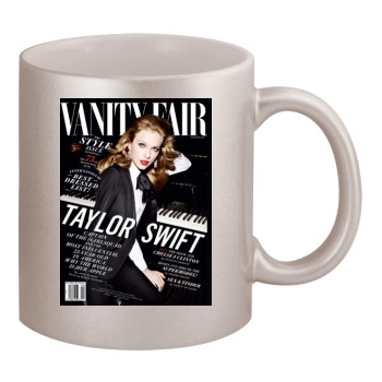 Taylor Swift 11oz Metallic Silver Mug