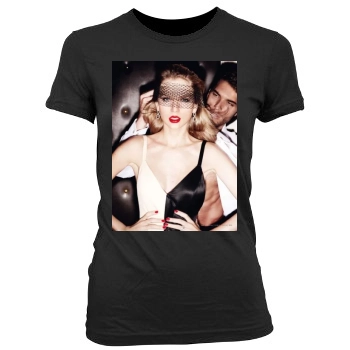 Taylor Swift Women's Junior Cut Crewneck T-Shirt