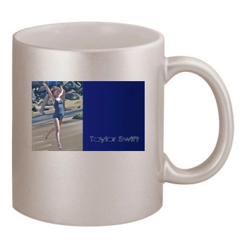 Taylor Swift 11oz Metallic Silver Mug