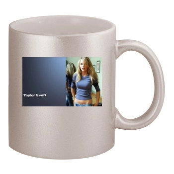 Taylor Swift 11oz Metallic Silver Mug