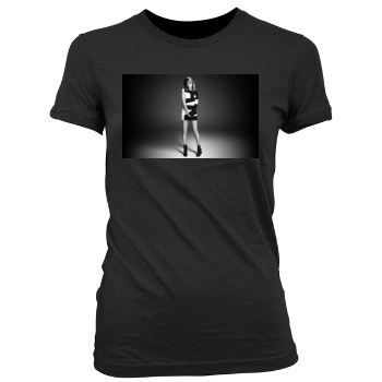 Taylor Swift Women's Junior Cut Crewneck T-Shirt