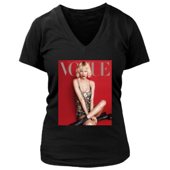 Taylor Swift Women's Deep V-Neck TShirt