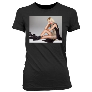 Taylor Swift Women's Junior Cut Crewneck T-Shirt