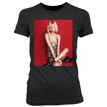 Taylor Swift Women's Junior Cut Crewneck T-Shirt