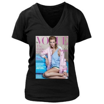 Taylor Swift Women's Deep V-Neck TShirt