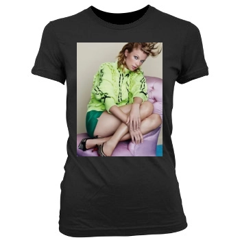 Taylor Swift Women's Junior Cut Crewneck T-Shirt