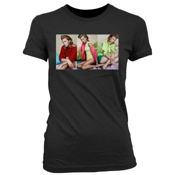 Taylor Swift Women's Junior Cut Crewneck T-Shirt