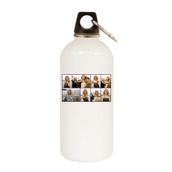 Taylor Swift White Water Bottle With Carabiner