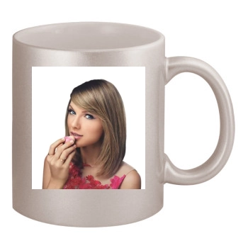 Taylor Swift 11oz Metallic Silver Mug