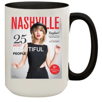 Taylor Swift 15oz Colored Inner & Handle Mug