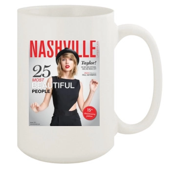 Taylor Swift 15oz White Mug