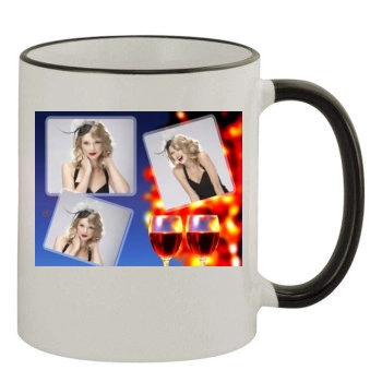 Taylor Swift 11oz Colored Rim & Handle Mug