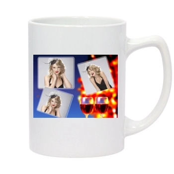 Taylor Swift 14oz White Statesman Mug