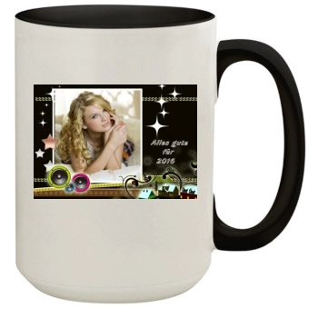 Taylor Swift 15oz Colored Inner & Handle Mug