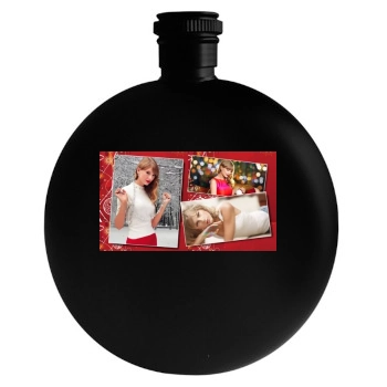 Taylor Swift Round Flask